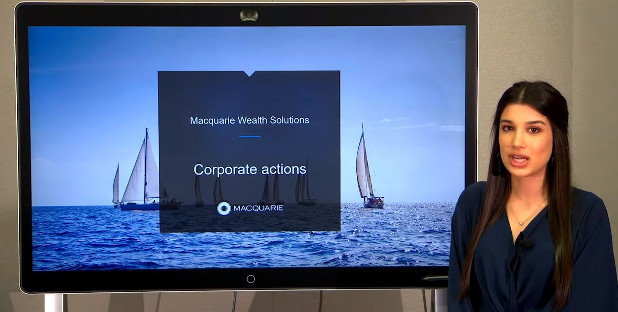 Macquarie Corporate Actions Calendar